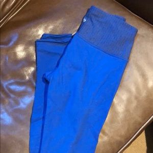 Blue lululemon leggings